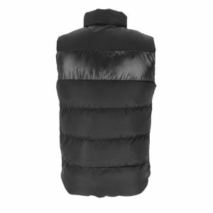 Pikowany męski bezrękawnik ochronny stójka ocieplany wodoodporne panele grzewcze 3 tryby powerbank USB A zamek błyskawiczny NOORVIK 3XL 7