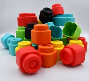 Bounn Miękkie duże klocki dla dzieci 33 elementy 6