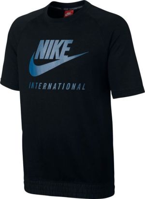 Nike Koszulka męska NK INTL CRW SS czarna r. S (834306-010-S) 1