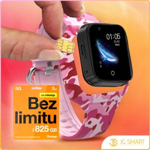 Smartwatch dla Dzieci Dziecięcy Zegarek Rozmowy 4G LTE Lokalizacja GPS Czat 12