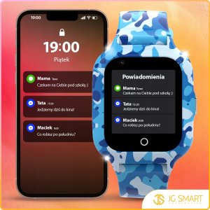 Smartwatch dla Dzieci Dziecięcy Zegarek Rozmowy 4G LTE Lokalizacja GPS Czat 11