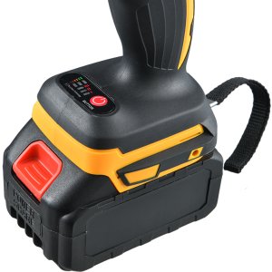 Klucz Udarowy Akumulatorowy Bezszczotkowy Nasadki 2X Aku Mocny 300Nm Do Kół 7