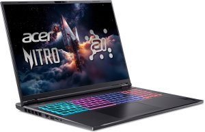 Laptop Acer Nitro 18 AI AN18-61 Ryzen AI 7 350 / 16 GB / 1 TB / W11 / RTX 5060 / 165 Hz (NH.QY6EP.002) 2