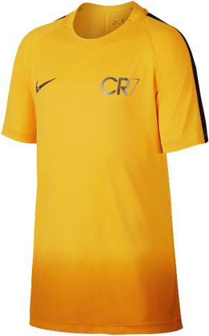 Nike Koszulka dziecięca CR7 Y NK DRY SQD TOP SS GX pomarańczowa r. M (848750 845) 1