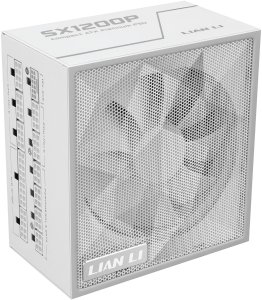 Zasilacz Lian Li SX Series 80 PLUS Platinum Zasilacz, w pełni modularny, PCIe 5.1, ATX 3.1 - 1.200 Watt, biały 2
