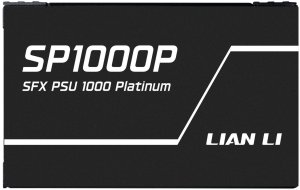 Zasilacz Lian Li SP Series Platinum 80 PLUS Platinum Zasilacz, SFX, w pełni modularny, PCIe 5.1, ATX 3.1 - 1.000 Watt, czarny 2