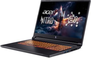 Laptop Acer Nitro V 17 AI ANV17-41 Ryzen 5 240 / 16 GB / 512 GB / W11 / RTX 5060 / 144 Hz (NH.QYUEP.002) 2