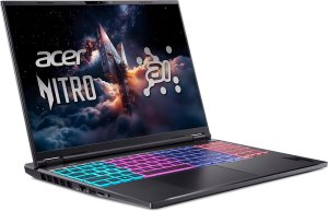 Laptop Acer Nitro 16 AI AN16-61 Ryzen AI 9 365 / 32 GB / 1 TB / W11 Pro / RTX 5070 Ti / 180 Hz (NH.U01EP.003) 2