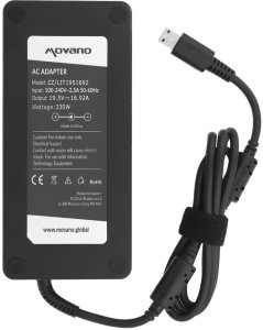Zasilacz do laptopa Movano Zasilacz 19.5V 16.92a (USB) 330W do MSI 5