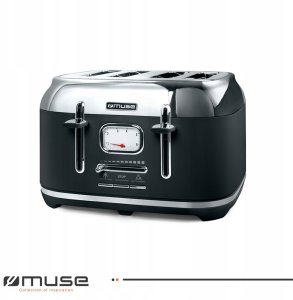 Toster Muse TOSTER MS-131BS 1800W 4 gniazd 5