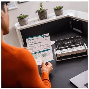 Skaner Brother Portable, Compact Document Scanner | ADS-1800W | Color | Document Scanner 2