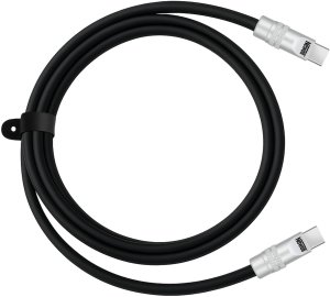 NEWELL NL4984 Kabel USB-C 100 W 2 m silikonowy czarny 7