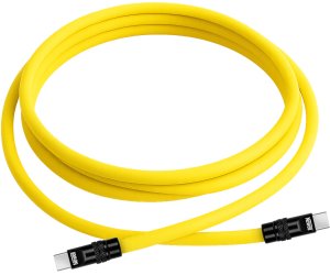 NEWELL NL4987 Kabel USB-C 100 W 2 m silikonowy żółto-czarny 9
