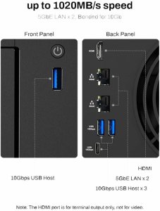 TERRAMASTER F4-425 PLUS, 4bay NAS, 16GB DDR5 (No Hard Drive) 2