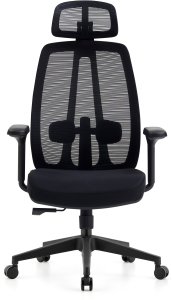 Krzesło biurowe Cobra Office Plus HF504BK Czarne 2