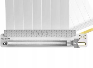 TRYX STRING PCIe 5.0 x16 Riser Kabel, 200mm - biały 3