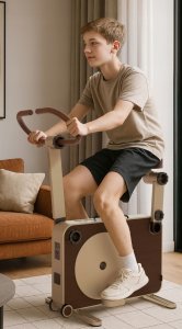 Rowerek Rower Treningowy + Bank Energii 2kwh 2000w Tukas Ev Hr Bank M2000 Refined Luxury Version 9