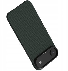 Yaxo Etui na telefon Aramid Fiber Ultra Slim Case MagSafe iPhone 17 Air Tropic Green 2