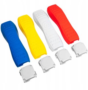 Ścieżka Sensoryczna Trening Równowagi Modułowy Tor Balansowy 65 X 65 Cm 6