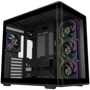 Obudowa Cooler Master case Elite 600, ATX, Przezroczysta ścianka boczna, 4x 120mm Fan, Czarny 2