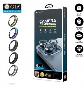 X-One Szkło szafirowe na obiektyw aparatu Camera Armor Pro - do iPhone 17 4