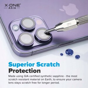 X-One Szkło szafirowe na obiektyw aparatu Camera Armor Pro - do iPhone 17 7