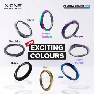 X-One Szkło szafirowe na obiektyw aparatu Camera Armor Pro - do iPhone 17 10