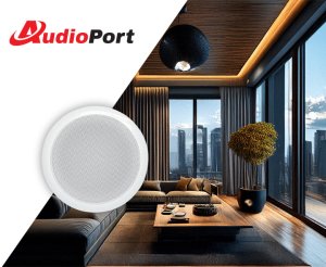 AudioPort Głośnik sufitowy pasywny 6'' 10W 8Ohm 1szt ZS104P 2
