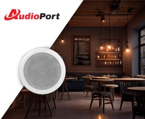 AudioPort Głośnik sufitowy pasywny 5'' 20W 8Ohm ZS801P one size 2