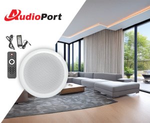 AudioPort Głośnik sufitowy aktywny 6'' 20W 8Ohm BT ZS104A one size 2