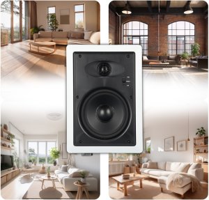 AudioPort Głośnik pasywny do zabudowy 6,5'' 60W/ 8Ohm 816A one size 10