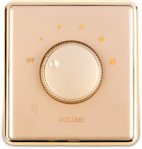 AudioPort Regulator głośności 10W/100V - ARG1 złoty one size 3