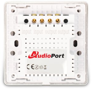 AudioPort Regulator głośności 10W/100V - ARG3 srebrne szkło one size 6