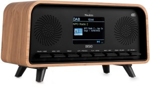 Radio Audizio Radio DAB+ i FM w stylu retro jasne drewno one size 4