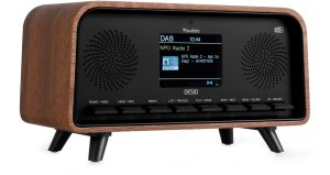 Radio Audizio Radio DAB+ i FM w stylu retro Desio ciemne drewno one size 4