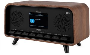 Radio Audizio Radio DAB+ i FM w stylu retro Desio ciemne drewno one size 10