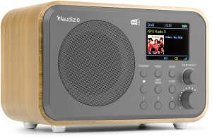 Radio Audizio Radio DAB+ Milan z akumulatorem jasne drewno one size 3