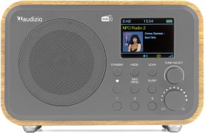 Radio Audizio Radio DAB+ Milan z akumulatorem jasne drewno one size 4