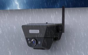 AUTO-VOX Solarna kamera cofania bezprzewodowa z wyświetlaczem 1080p 7,2" 6