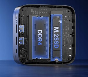 NiPoGi Essenx E1 Mini PC W-11 PRO Twin Lake N150 16 GB RAM 512 GB SSD 3