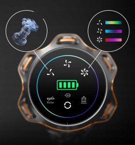 Bulelink Odkurzacz bezprzewodowy 45000 Pa 550W 65 min pracy 5