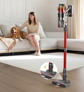 Bulelink Odkurzacz bezprzewodowy 45000 Pa 550W 65 min pracy 6