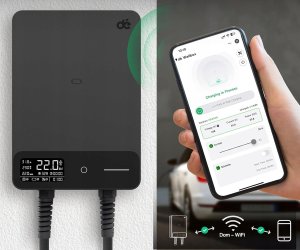 Ładowarka d Wallbox Stacja ładująca typu 2 22kW aplikacja licznik 6-32A trójfazowa 7,5m 3