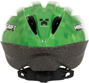 Kask rowerowy dziecięcy Huffy Minecraft 5+ regulowany zielony 5