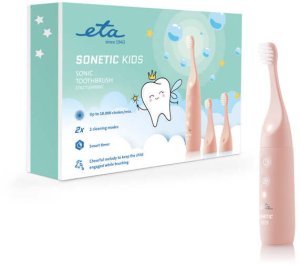 Szczoteczka Eta Sonetic Kids II Różowa 2