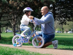 Huffy Frozen Kraina Lodu 5+ regulowany fioletowy 8