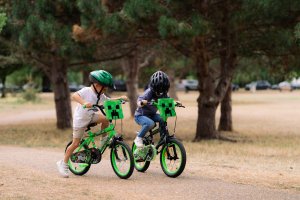 Rower dziecięcy Huffy Minecraft 16" dla chłopca zielono-czarny 4-6 lat 12