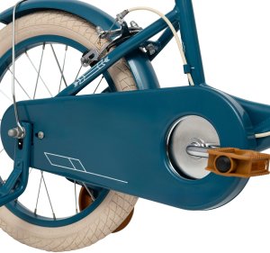 Rower dziecięcy Huffy Vintage 16" z koszykiem i kółkami bocznymi niebieski 4