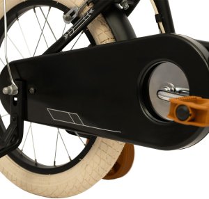 Rower dziecięcy Huffy Vintage 16" z koszykiem i kółkami bocznymi czarny 4