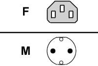 Kabel zasilający Fujitsu T26139-Y1740-L10 1.8m, szary 2